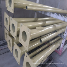 Q235 12m Steel Round Outdoor Galvanized Metal Poles for Lighting
